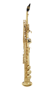 half curved soprano sax  GOLD 24K